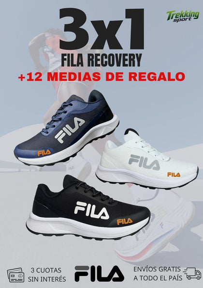 3X1 FILA RECOVERY + 12 PARES DE MEDIAS