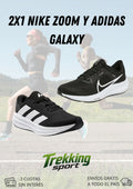 2X1 ADIDAS GALAXY Y NIKE ZOOM