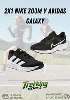 2X1 ADIDAS GALAXY Y NIKE ZOOM
